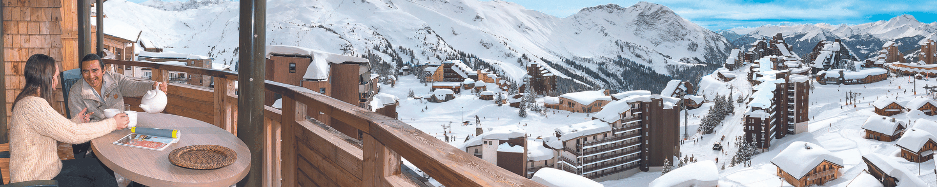 Paar beim Frühstück