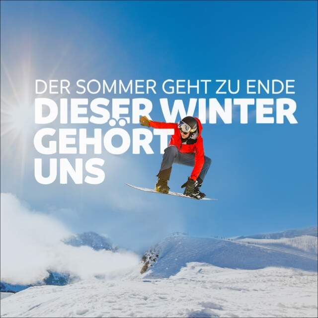 Dieser Winter gehört uns